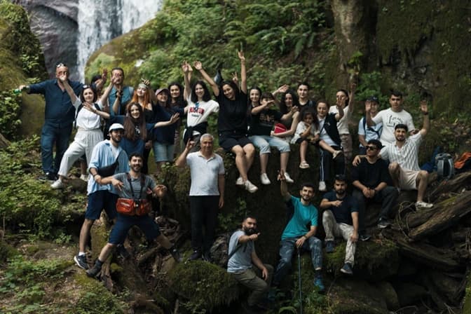 Astara, Sim - Dostaqkhana Waterfall — hiking tour in Azerbaijan