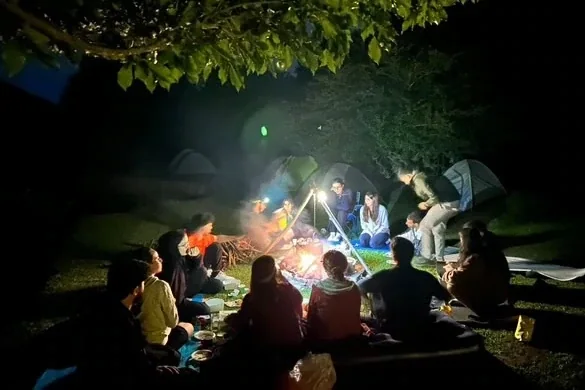 Əmbil gölündə kamp